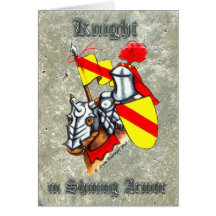 Cavaleiro na pintura de brilho da armadura