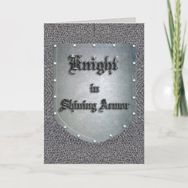 Cartão Cavaleiro no Shining Armand Shield Chainmail