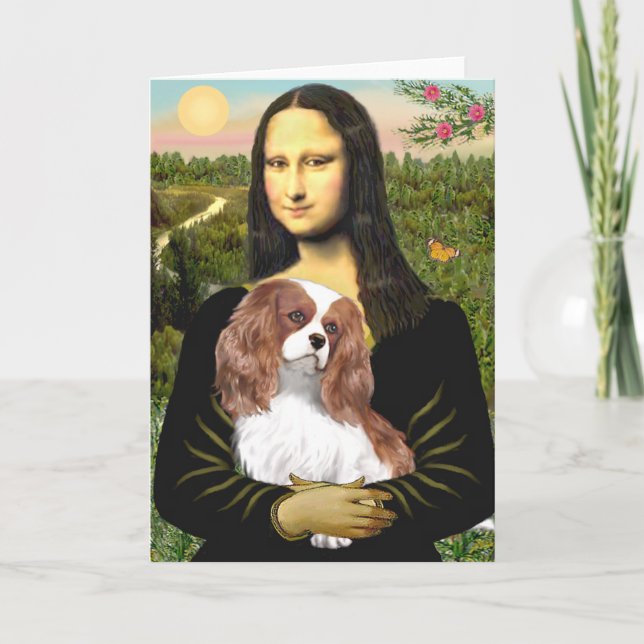 Cartão Cavalier 2 (Bl) - Mona Lisa (Frente)