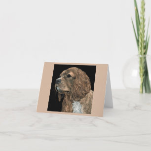 Cartão Cavalier King Charles Spaniel Card - Rosie