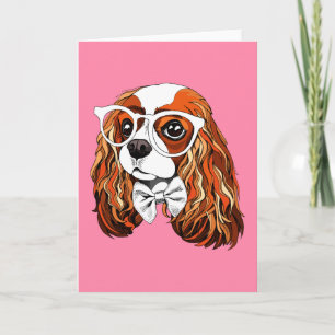 Cartão Cavalier King Charles Spaniel Portrait