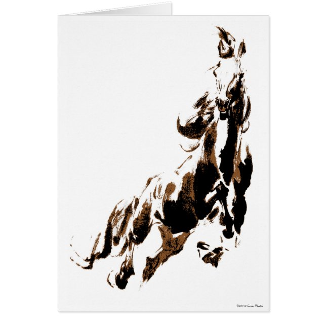 Cartão Cavalo (Frente)