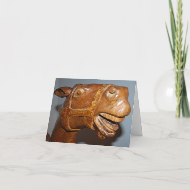 Cartão Cavalo Antochado (Frente)