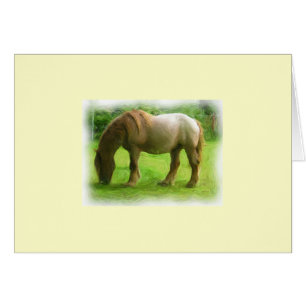 Cartão Cavalo de Brown