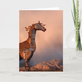 Cartão Cavalo de ferro 2004