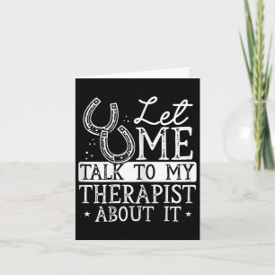 Cartão Cavalo Fornece Cavalo Cavalo Cavaleiro Cavaleiro A