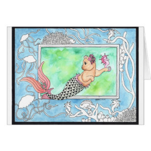 Cartão Cavalo marinho