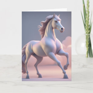 Cartão Cavalo na Porta do Céu