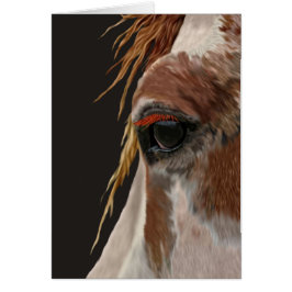 Cartão Cavalo Nakota