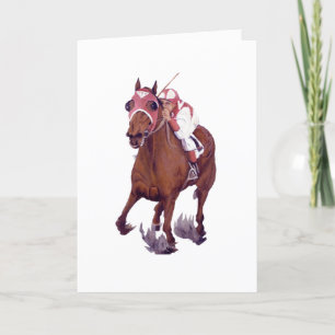 Cartão Cavalo Profundo ganha Raça