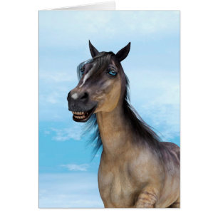 Cartão Cavalo Sortudo