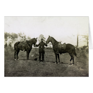 Cartão Cavalos do Coronel Sharpe