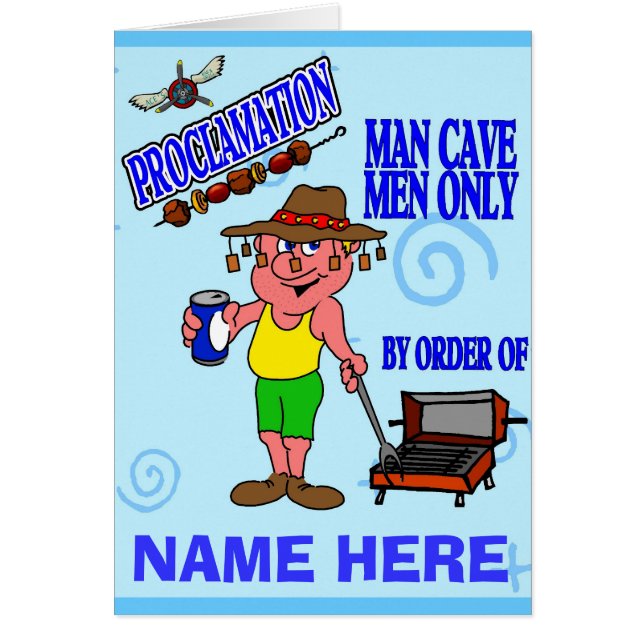 Cartão Caverna do Homem de Cara (Frente)