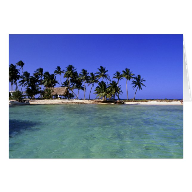 Cartão Caye Ranguana, Belize (Frente Horizontal)