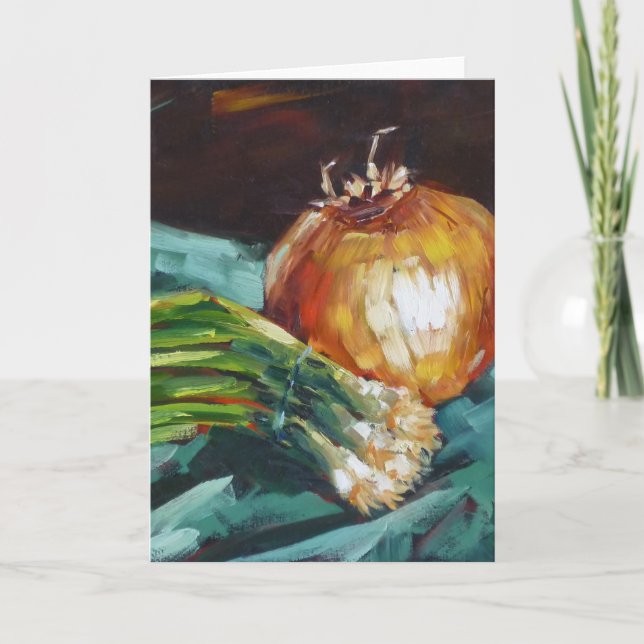 Cartão Cebolas (Frente)