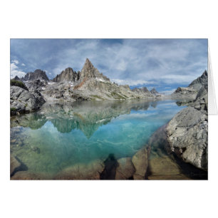 Cartão Cecile Lake / Minarets - Ansel Adams Wilderness