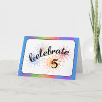 Celebração do 5º aniversário