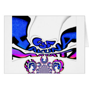 Cartão Celebração dos EUA: Víbias Dinâmicas de Arte de Te