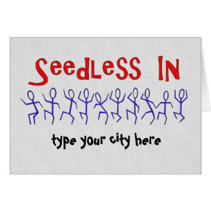 Cartão Celebração feita sob encomenda da vasectomia