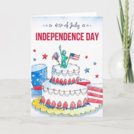 Cartão Celebração Patriótica