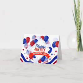 Cartão Celebração Patriótica