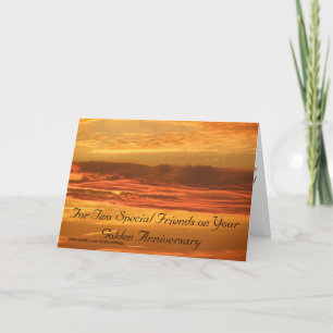 Cartão Celebrando 50 Anos Juntos