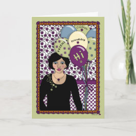 Cartão Celebrar Amizade_A_Saudação