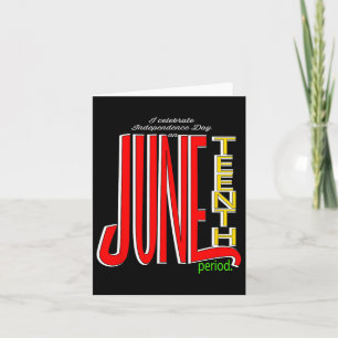 Cartão Celebrar Dia da Independência No 12 de junho