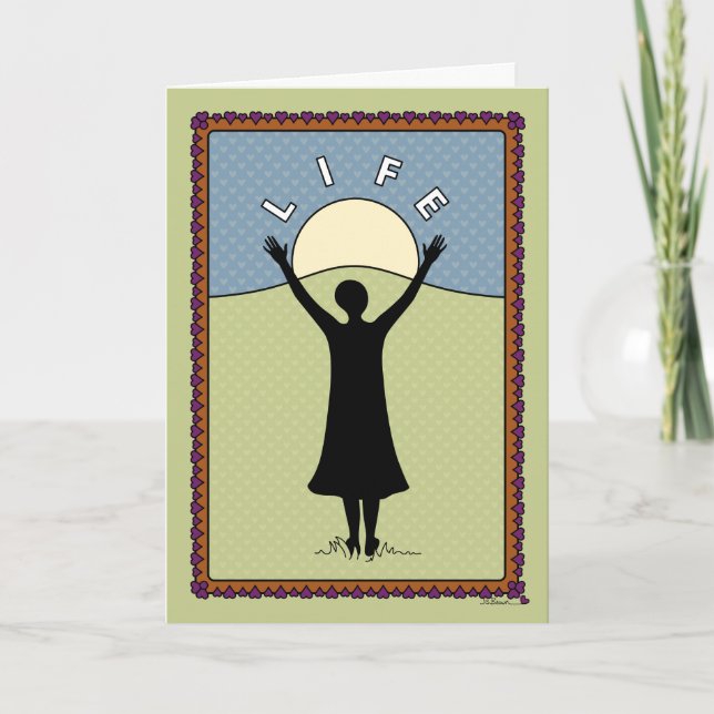 Cartão Celebrar Vida A_Saudação (Frente)