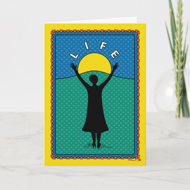 Cartão Celebre a Vida B_Saudação (Frente)