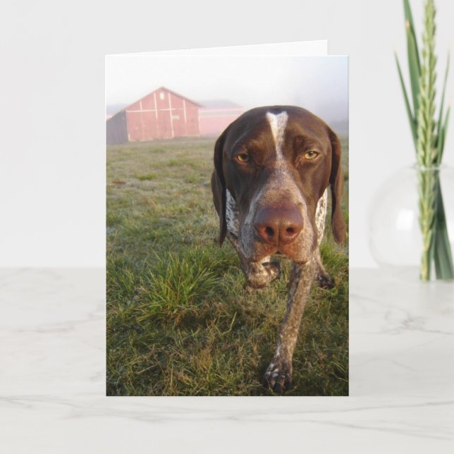 Cartão Celeiro Notecard de Walter (Frente)