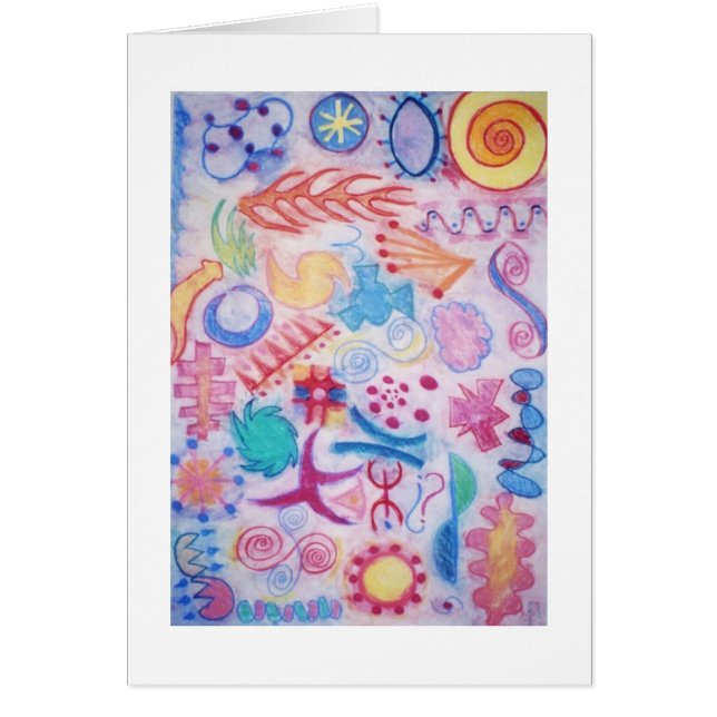 Cartão celestial (Frente)