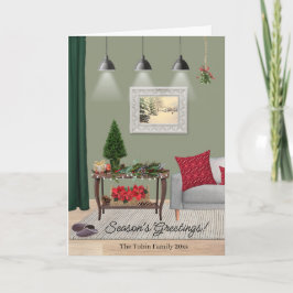 Cartão Cena de Natal Quinta Dobrada