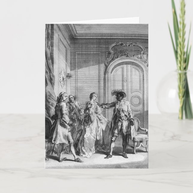 Cartão Cena de "Othello" por William Shakespeare (Frente)