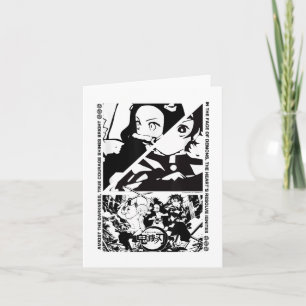 Cartão Cena Dinâmica de Caracteres da Camada de Demônio d