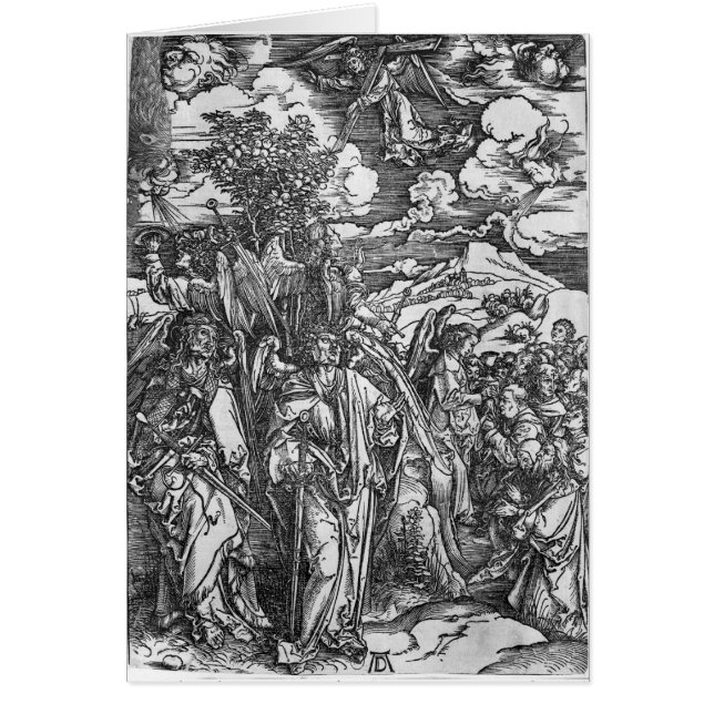 Cartão Cena do apocalipse (Frente)