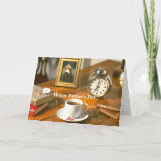 Cartão Cena do dia dos pais