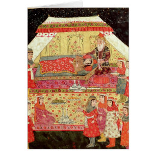 Cartão Cena do Harem