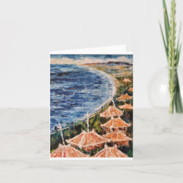 Cartão Cena do Mar (Okinawa)