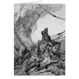 Cartão Cena "do Rime do navegador antigo" 3