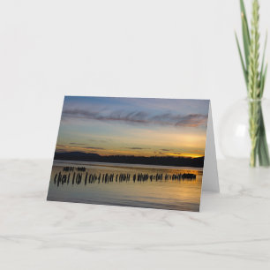 Cartão Cena Pacífica