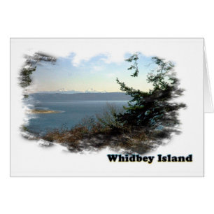 Cartão Cenário de Whidbey Island