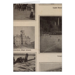 Cartão Cenas Aberdeen, Washington
