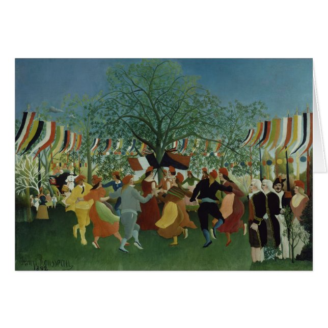 Cartão Centenário da Independência por Henri Rousseau (Frente Horizontal)