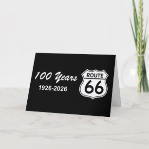 Cartão Centenário da Rota 66 Histórica