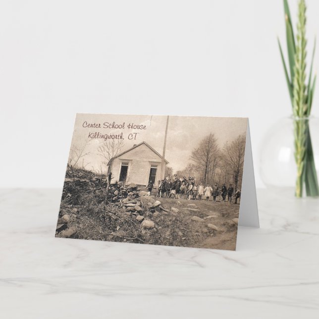 Cartão Center da casa da escola (Frente)