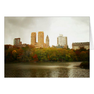 Cartão Central Park Skyline, Nova Iorque