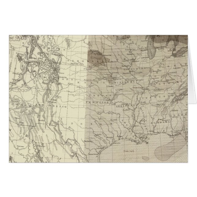 Cartão Centros de Tempestade dos EUA (Frente Horizontal)