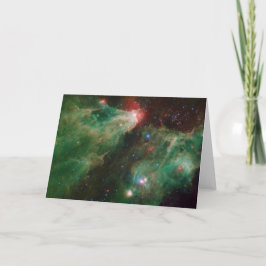 Cartão Cepheus B e C Nebulosa Verde