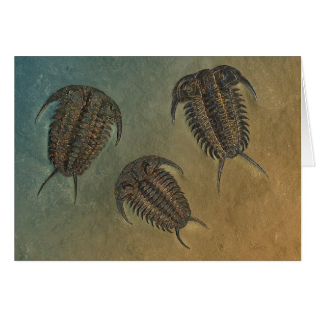 Cartão Ceraurus e Leviceraurus (Frente Horizontal)